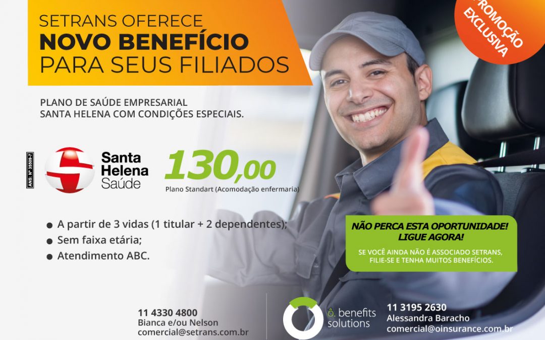 Associados SETRANS têm condições especiais na adesão ao Santa Helena Saúde