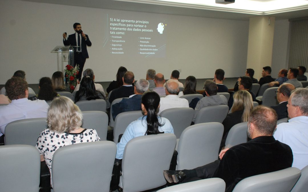 Palestra no SETRANS esclarece a lei sobre proteção de dados