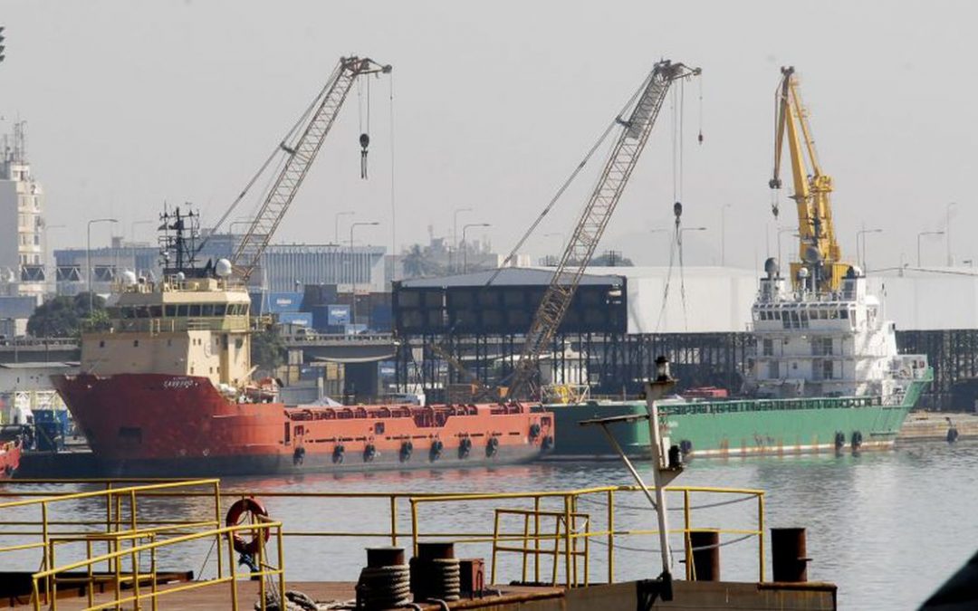 Movimentação portuária cai 1,6% em 2019