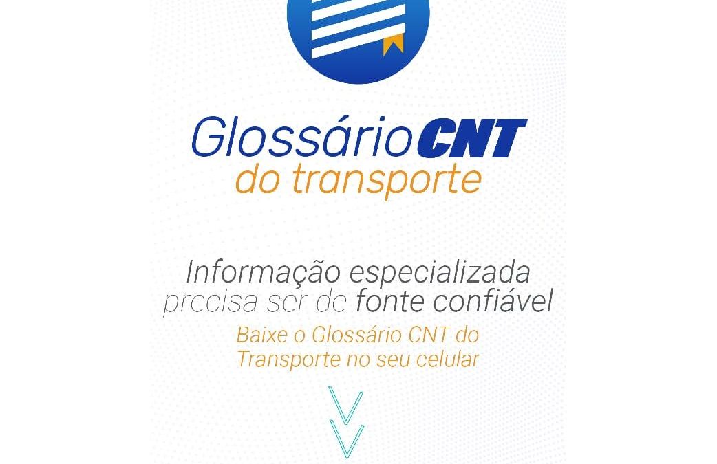 Glossário do Transporte: aplicativo facilita consulta sobre termos técnicos do setor
