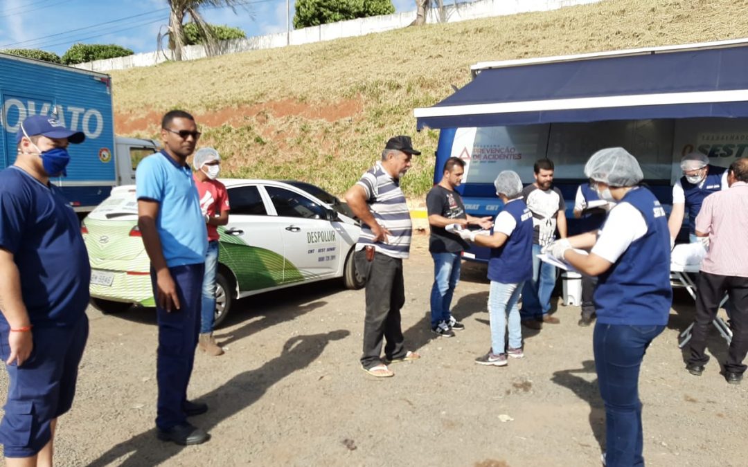 FETCESP participa da mobilização do Sest Senat nas estradas