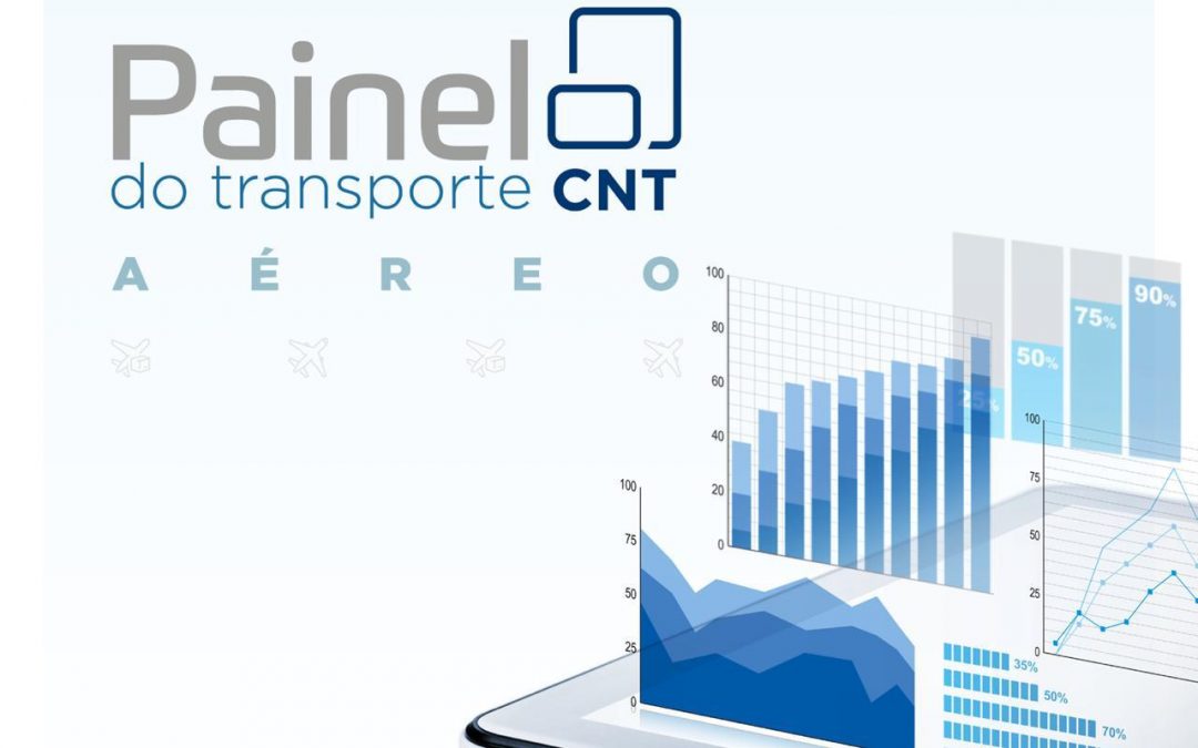 CNT lança ferramenta com dados do transporte aéreo de cargas e passageiros