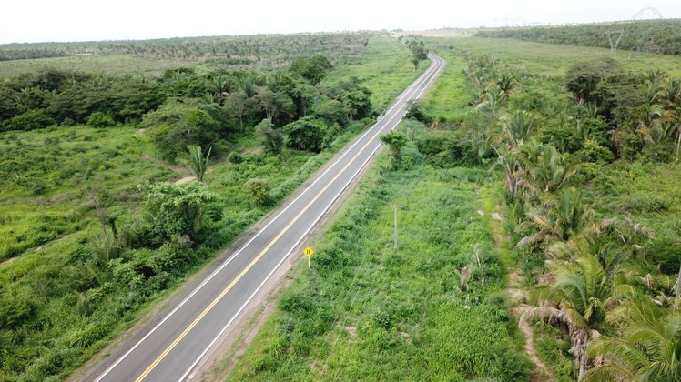 Governo Federal entrega mais 50 km de pista recuperada na BR-135/MA