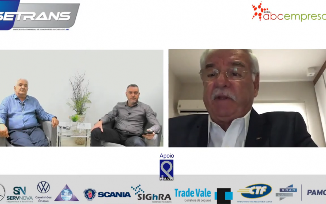 Infraestrutura de transportes é tema de live do SETRANS