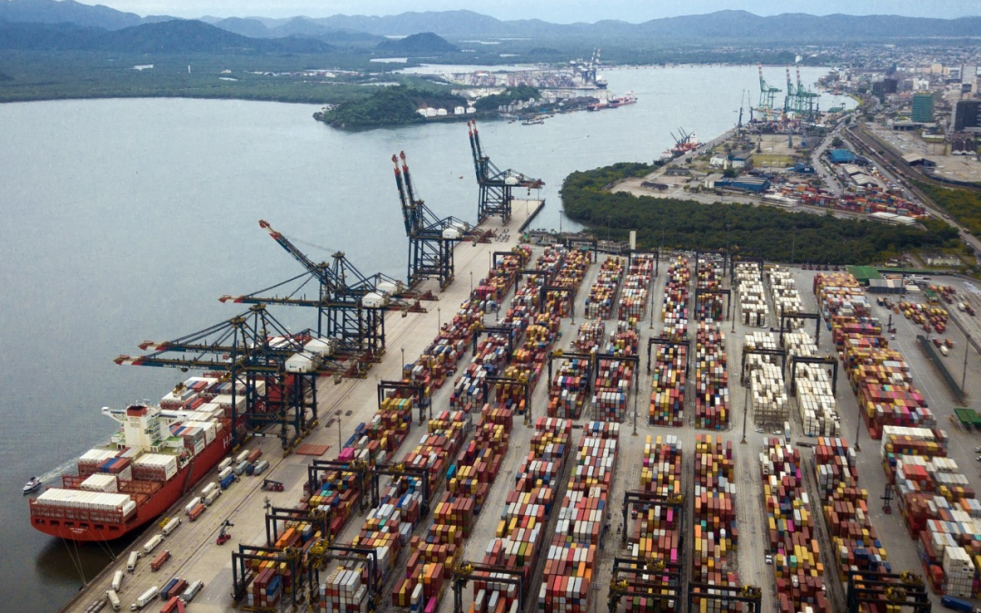 Porto de Santos: contêiner e fertilizantes crescem a 2 dígitos e demandam expansão de capacidade