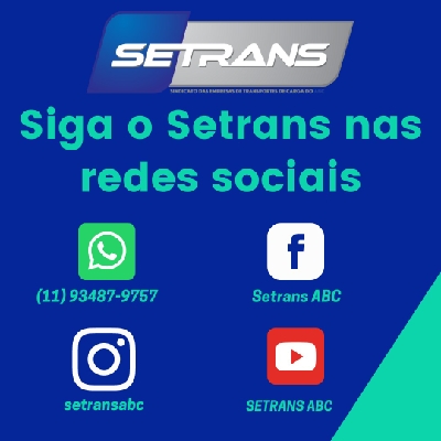 Fique atualizado sobre o TRC através das redes sociais do SETRANS
