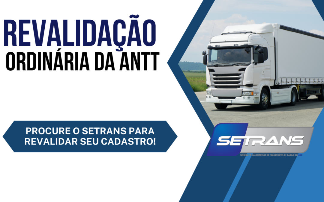 RNTRC: Mais de 240 mil empresas ainda não fizeram a revalidação
